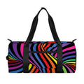Rainbow Torus Psychedelic Print Gym Bag