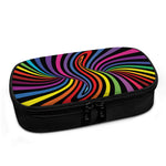 Rainbow Torus Psychedelic Print Insulin Cooler Travel Case
