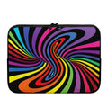 Rainbow Torus Psychedelic Print Laptop Sleeve