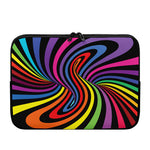 Rainbow Torus Psychedelic Print Laptop Sleeve