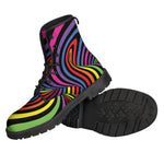 Rainbow Torus Psychedelic Print Backpack