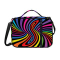 Rainbow Torus Psychedelic Print Shoulder Strap Bible Bag