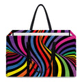 Rainbow Torus Psychedelic Print Utility Tote Bag