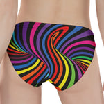 Rainbow Torus Psychedelic Print Women's Panties