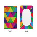 Rainbow Triangles Pattern Print Changing Pad Cover
