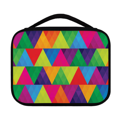 Rainbow Triangles Pattern Print Classic Bible Case