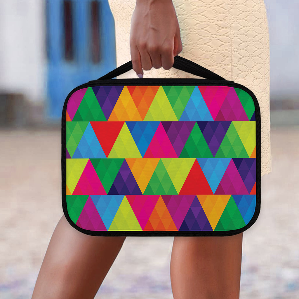 Rainbow Triangles Pattern Print Classic Bible Case