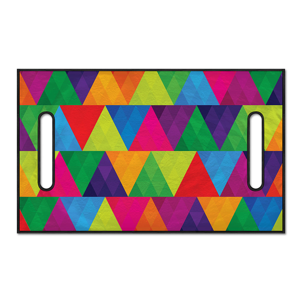 Rainbow Triangles Pattern Print Golf Cart Seat Cover