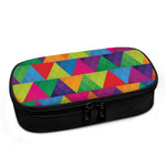 Rainbow Triangles Pattern Print Insulin Cooler Travel Case