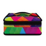 Rainbow Triangles Pattern Print Small Lunch Bag