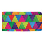 Rainbow Triangles Pattern Print Towel