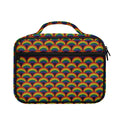 Rainbow Wave Pattern Print Briefcase Bible Bag