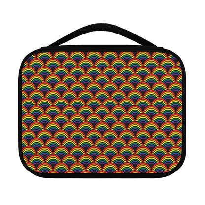 Rainbow Wave Pattern Print Classic Bible Case