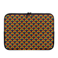 Rainbow Wave Pattern Print Laptop Sleeve