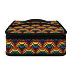 Rainbow Wave Pattern Print Small Lunch Bag