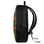 Rasta 420 Print 17 Inch Backpack