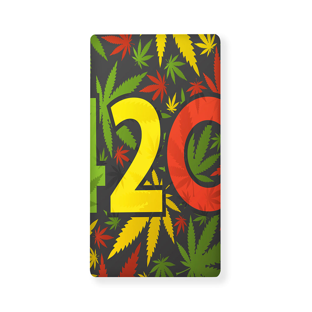 Rasta 420 Print Baby Crib Sheet