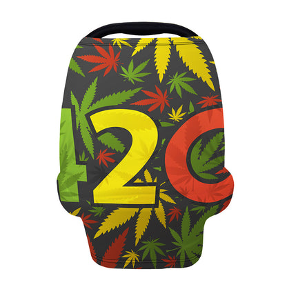 Rasta 420 Print Baby Seat Cover