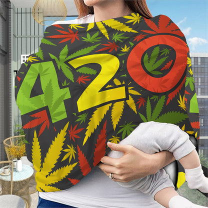 Rasta 420 Print Baby Seat Cover