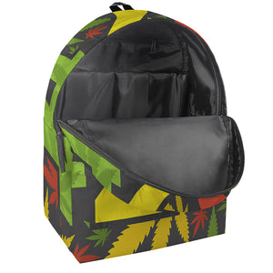 Rasta 420 Print Backpack