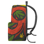 Rasta 420 Print Backpack