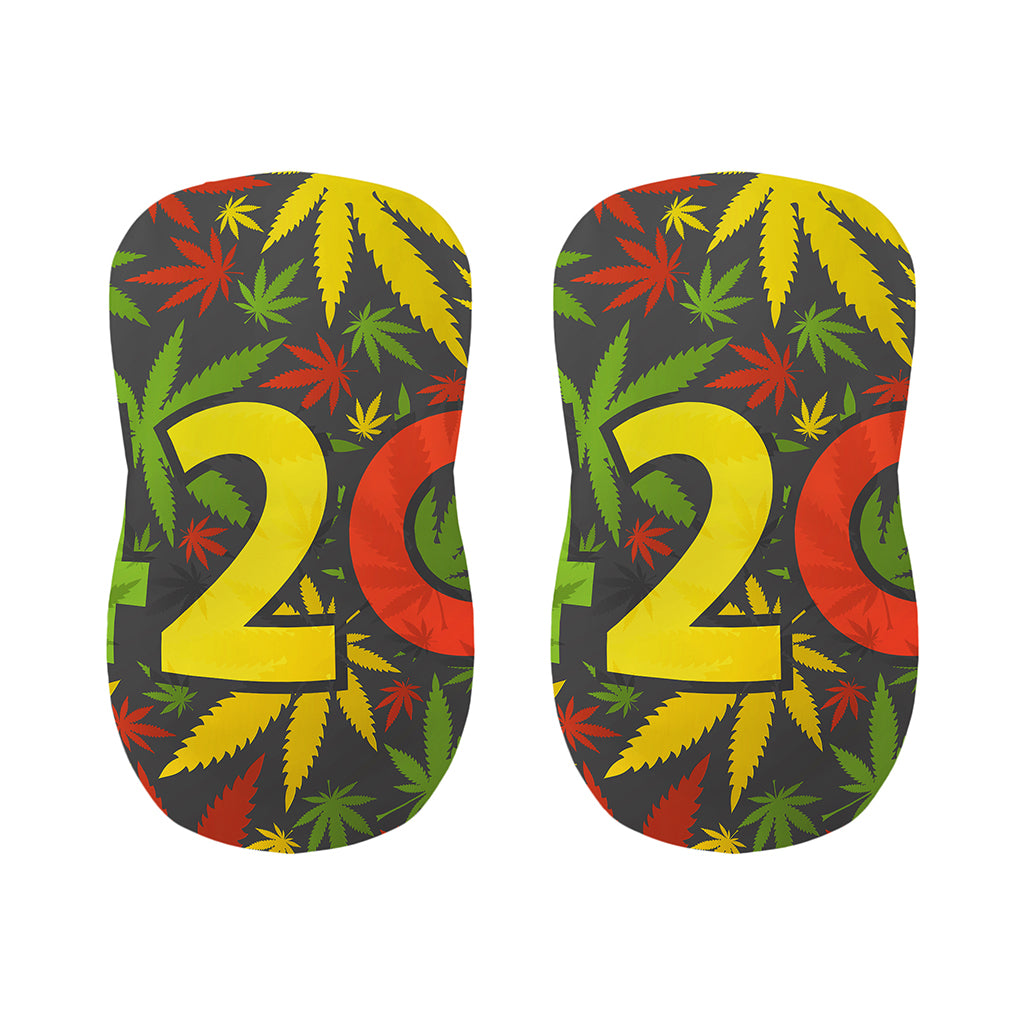Rasta 420 Print Bar Stool Covers