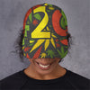 Rasta 420 Print Baseball Cap