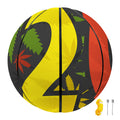 Rasta 420 Print Basketball