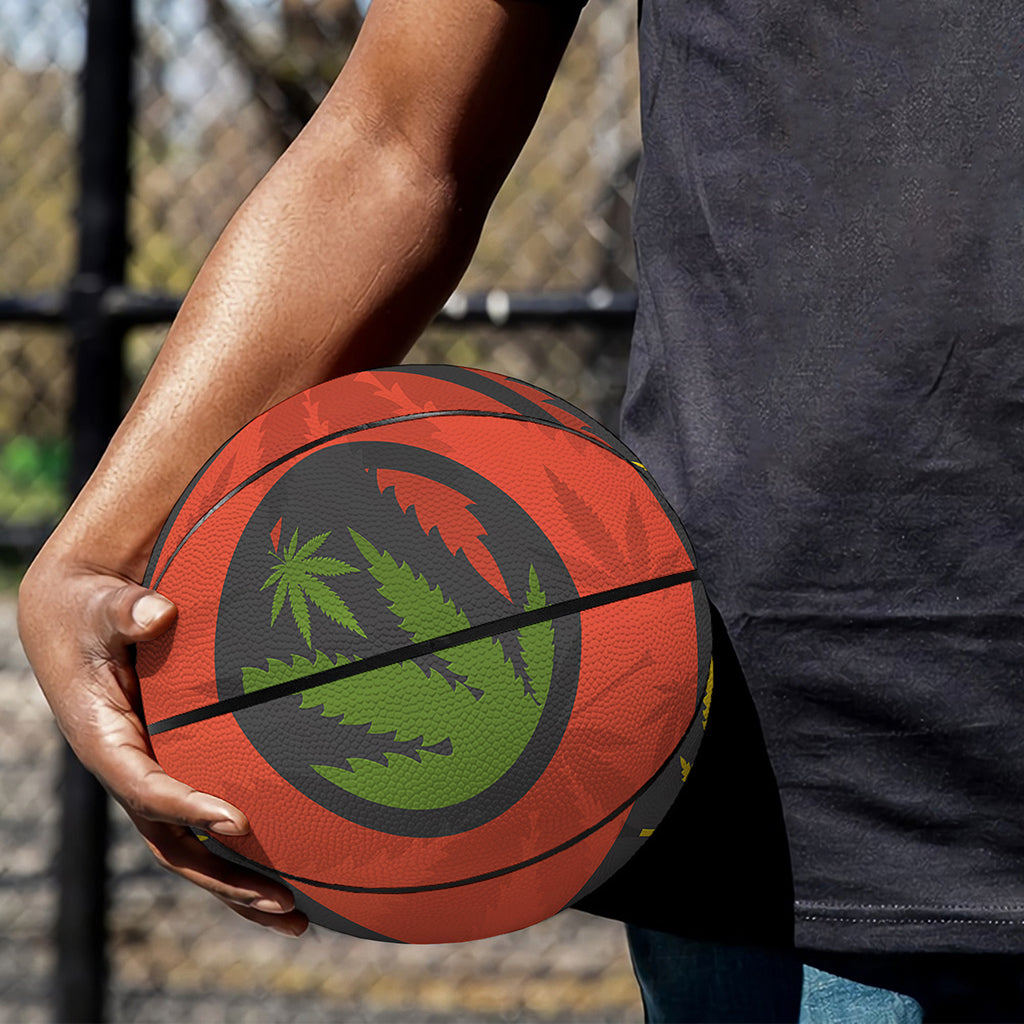 Rasta 420 Print Basketball