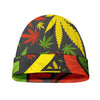 Rasta 420 Print Beanie