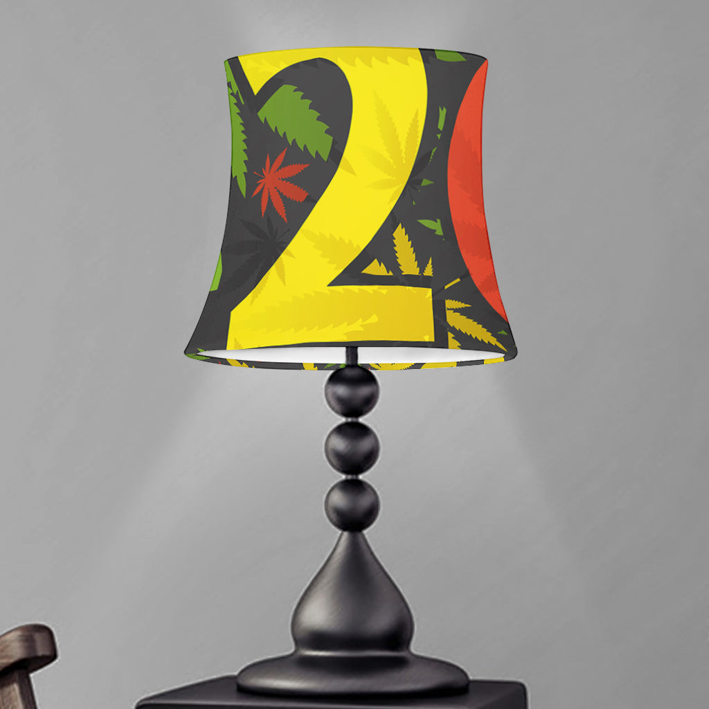 Rasta 420 Print Bell Lamp Shade