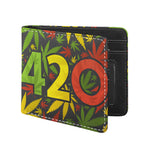Rasta 420 Print Bifold Wallet