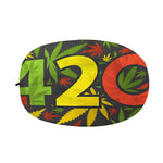 Rasta 420 Print Car Side Mirror Covers