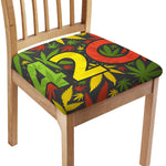 Rasta 420 Print Chair Cushion Cover