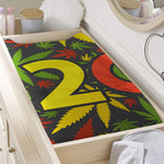 Rasta 420 Print Changing Pad Cover