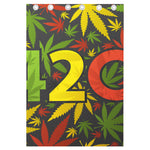 Rasta 420 Print Curtain