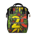 Rasta 420 Print Diaper Bag