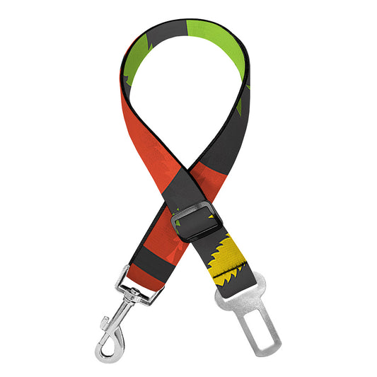 Rasta 420 Print Dog Seat Belt