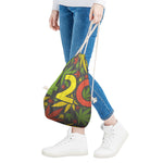 Rasta 420 Print Drawstring Bag