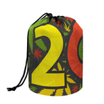 Rasta 420 Print Drawstring Makeup Bag