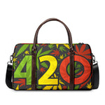 Rasta 420 Print Duffle Bag
