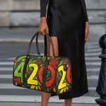 Rasta 420 Print Duffle Bag