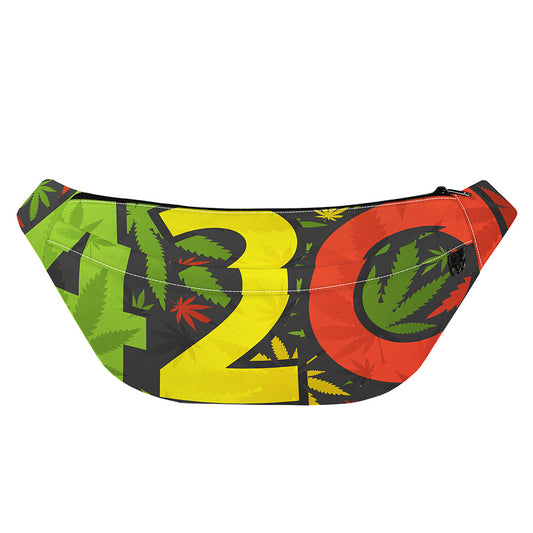 Rasta 420 Print Fanny Pack