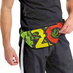 Rasta 420 Print Fanny Pack