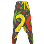 Rasta 420 Print Hammer Pants