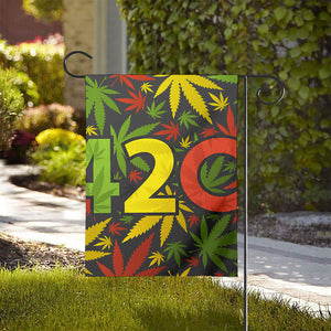 Rasta 420 Print House Flag