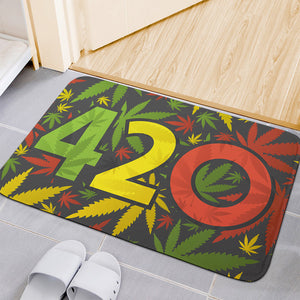 Rasta 420 Print Indoor Door Mat