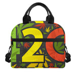 Rasta 420 Print Insulated Lunch Bag