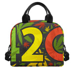 Rasta 420 Print Insulated Lunch Bag