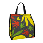 Rasta 420 Print Insulated Lunch Tote